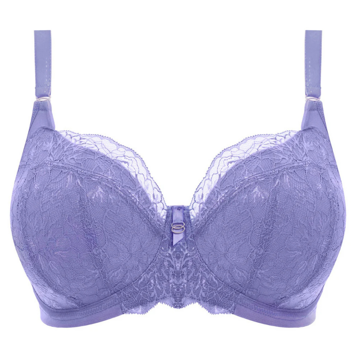 ELOMI BRIANNA PADDED HALF CUP BRA - JACARANDA