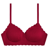 B.TEMPT'D B.WOW'D LACE WIREFREE BRA - BIKING RED