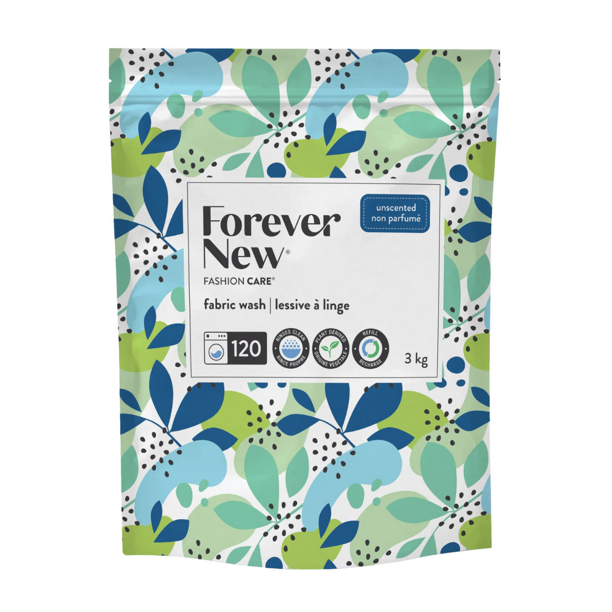 FOREVER NEW FABRIC WASH POWDER UNSCENTED - 3 KG