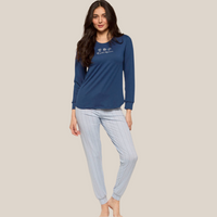 CLAUDEL LONG SLEEVE 2PC PJ SET