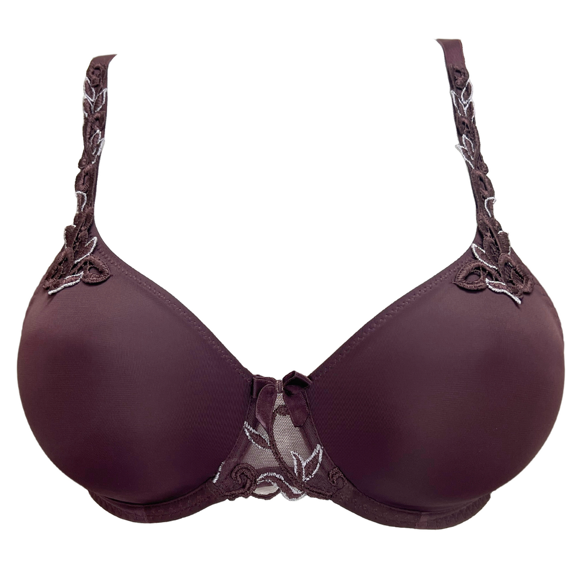 SIMONE PERELE ANDORA RIGID SEAMLESS BRA - PLUM