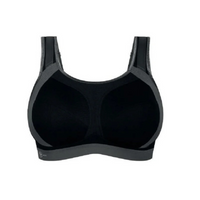 ANITA EXTREME CONTROL PLUS SPORTS BRA - BLACK/ANTHRACITE