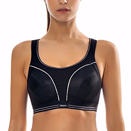 ANITA AIR CONTROL SPORTS BRA WITH PADDED CUPS - ORINOCO – Tops & Bottoms