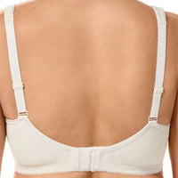 AMOENA TIANA WIRELESS MASTECTOMY BRA - OFF WHITE