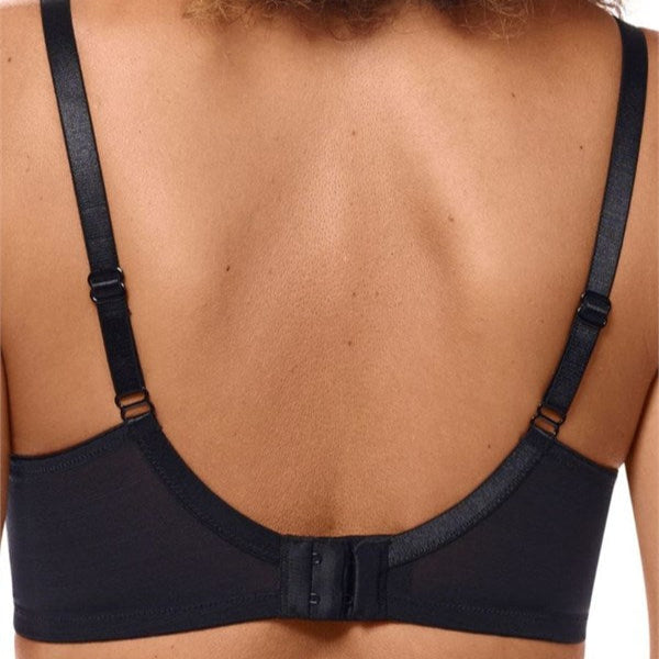 AMOENA CAMILLA UNDERWIRED MASTECTOMY BRA - BLACK/SAND