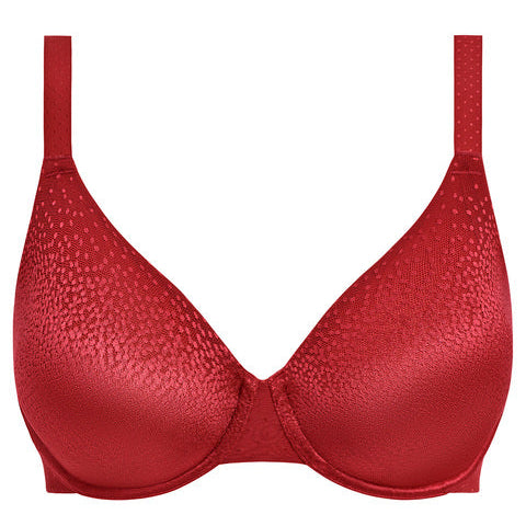 WACOAL BACK APPEAL UNDERWIRE BRA - REGINA RED