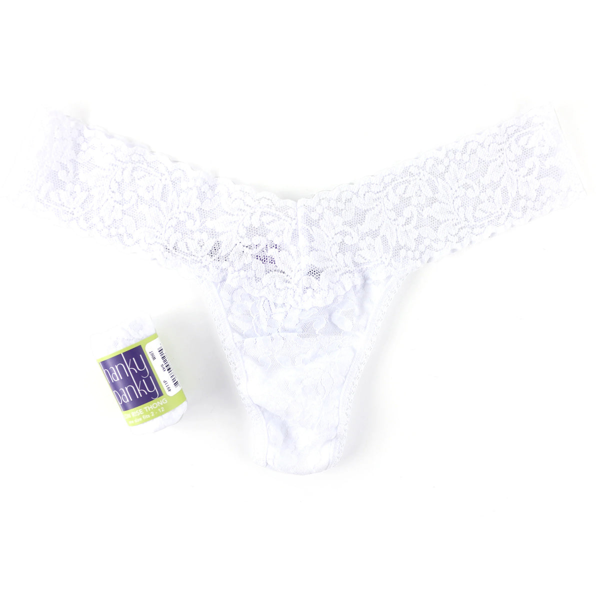 HANKY PANKY SIGNATURE LACE LOW RISE THONG – Tops & Bottoms