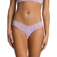 HANKY PANKY LIMITED EDITION SIGNATURE LACE LOW RISE THONG