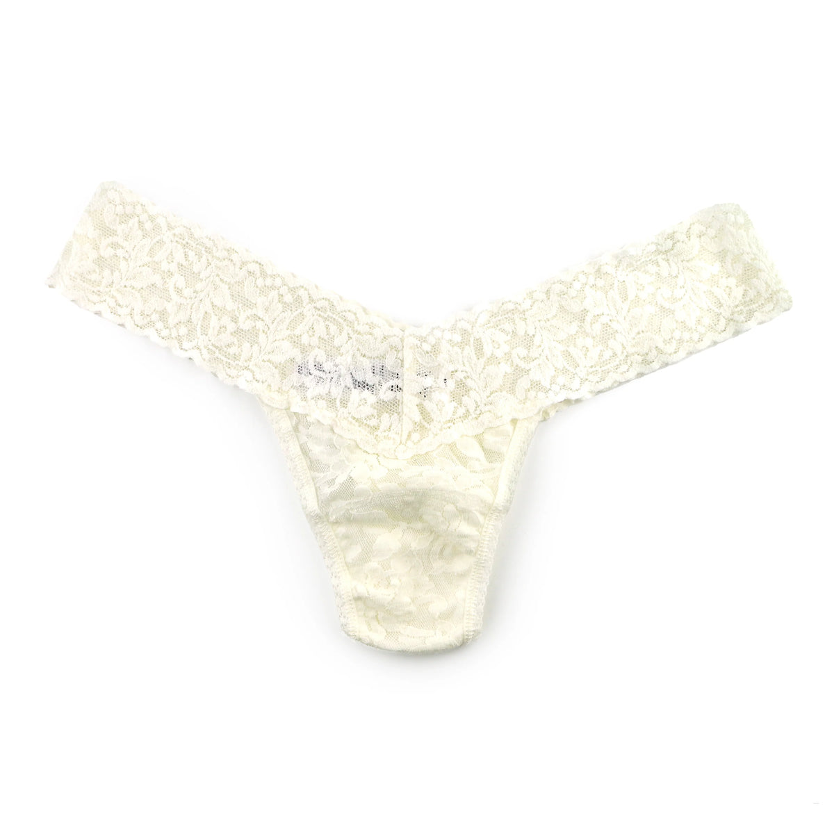 HANKY PANKY SIGNATURE LACE LOW RISE THONG – Tops & Bottoms