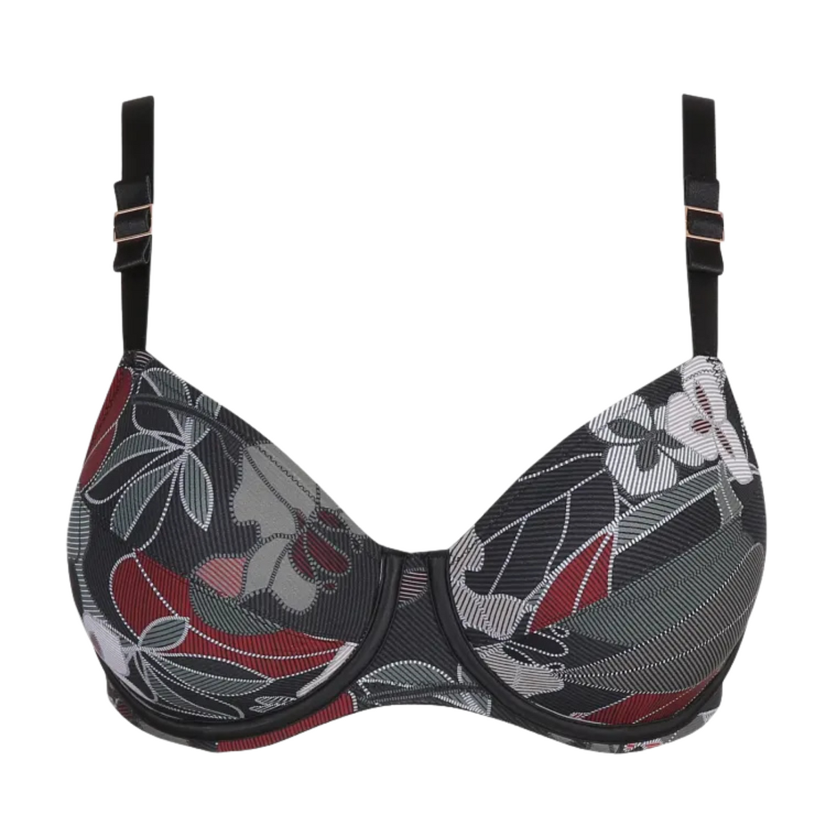 MARIE JO FINN L'ADVENTURE FULL CUP BRA - CHARCOAL