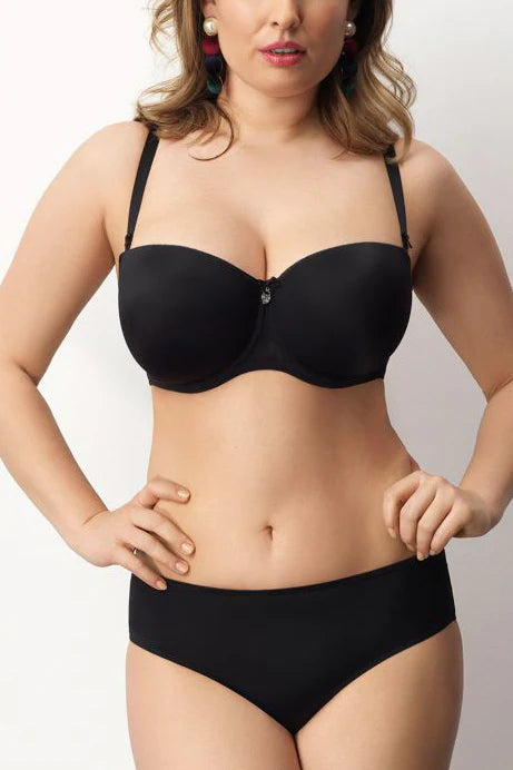 CORIN KAROLINA STRAPLESS BRA - BLACK