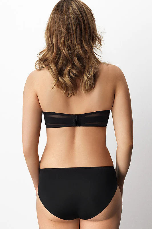 CORIN KAROLINA STRAPLESS BRA - BLACK