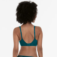 ROSA FAIA ROSEMARY UNDERWIRED BRA - EMERALD