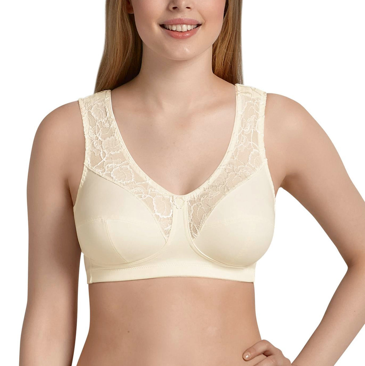 ANITA MICROENERGEN WIRELESS SUPPORT BRA - CHAMPAGNE