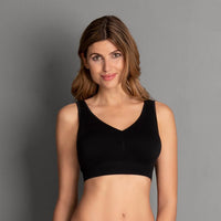 ANITA LOTTA POST MASTECTOMY BRA MOULDED - BLACK