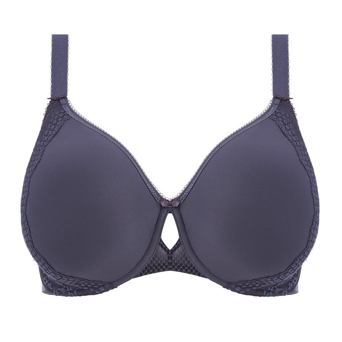 ELOMI CHARLEY BANDLESS SPACER BRA - STORM