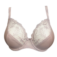 PRIMA DONNA MYSTIC FIELDS PLUNGE BALCONY BRA - ROSE WOOD