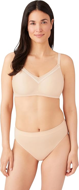 WACOAL PERFECT PRIMER WIRE FREE BRA - SAND