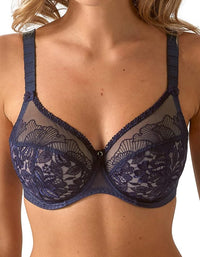 EMPREINTE AGATHE FULL CUP BRA - COBALT