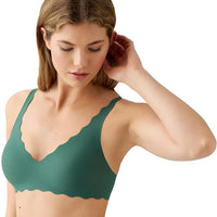 B.TEMPT'D B.WOW'D WIREFREE BRALETTE - CILANTRO