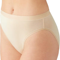 WACOAL UNDERSTATD COTTON HI-CUT BRIEF