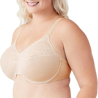 WACOAL VISUAL EFFECTS MINIMIZER BRA - SAND