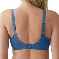WACOAL BACK APPEAL UNDERWIRE BRA - BLUE HORIZON