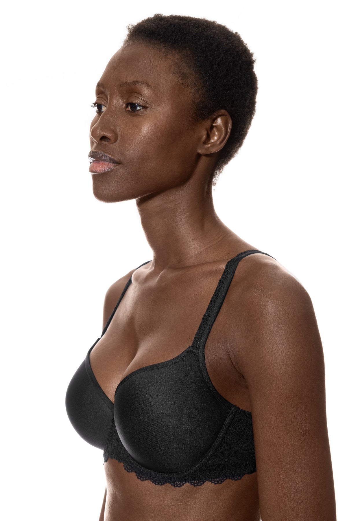 MEY SPACER BRA - BLACK