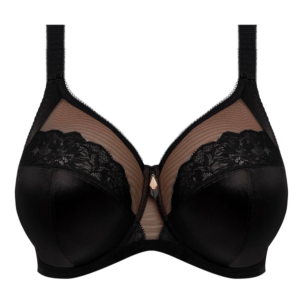 ELOMI CATE ALLURE FULL CUP BRA - BLACK