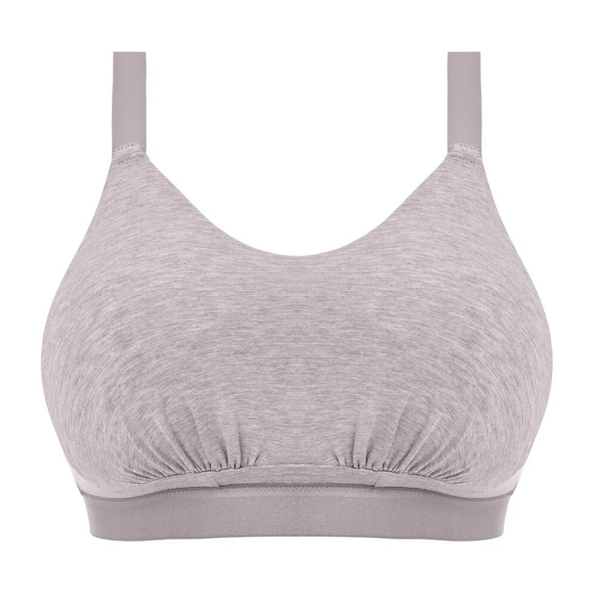 ELOMI DOWNTIME BRALETTE - GREY MARL