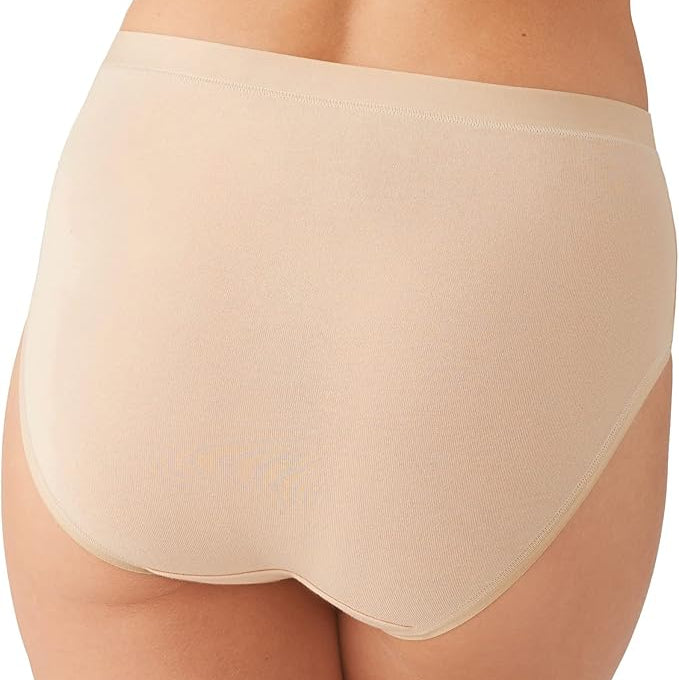 WACOAL UNDERSTATD COTTON HI-CUT BRIEF