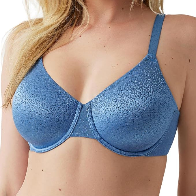WACOAL BACK APPEAL UNDERWIRE BRA - BLUE HORIZON