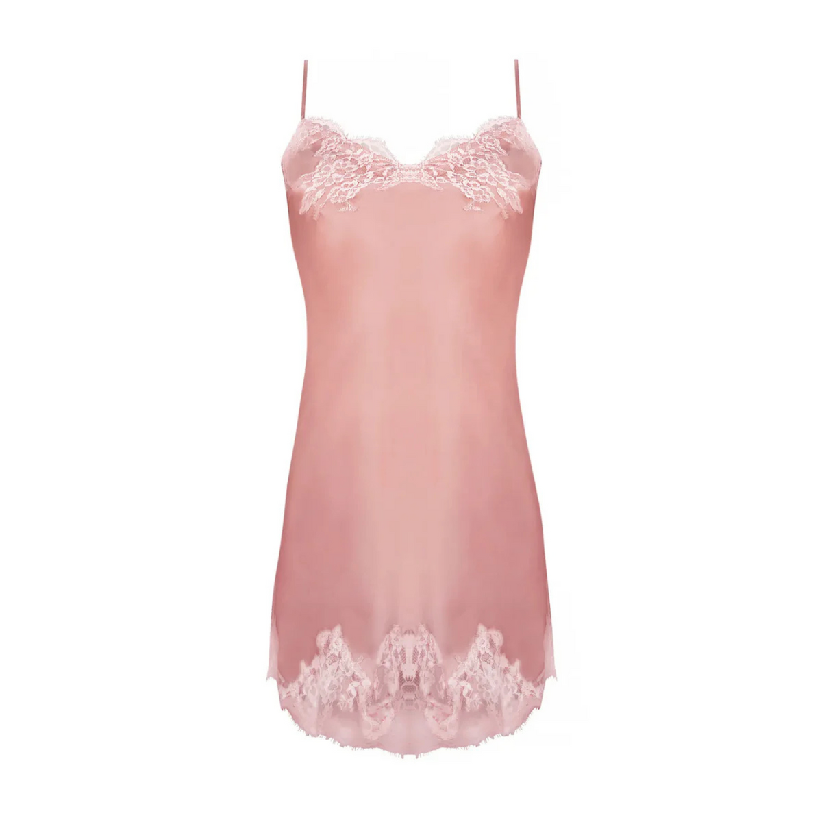 LISE CHARMEL SPLENDEUR SOIE NIGHTIE - SPLENDEUR ROSE