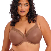 ELOMI SMOOTH FULL CUP BRA - CLOVE