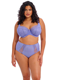 ELOMI BRIANNA PADDED HALF CUP BRA - JACARANDA