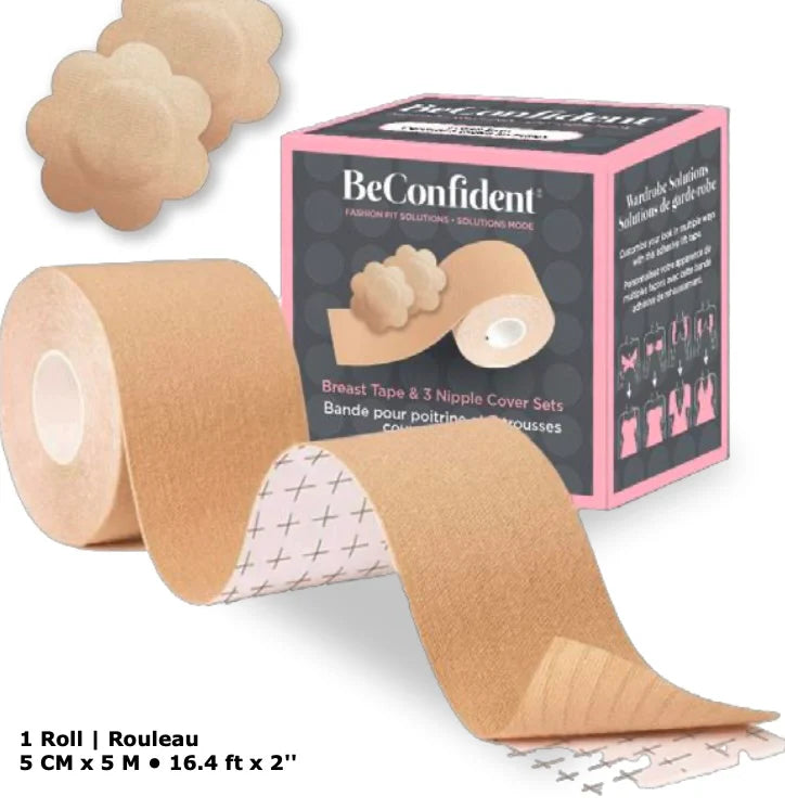 BE CONFIDENT BREAST TAPE & NIPPLE COVER SETS