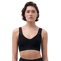 CHANTELLE SOFTSTRETCH LACE V-BACK PADDED BRALETTE