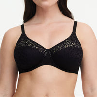 CHANTELLE NORAH COMFORT FLEX FULL COVERAGE BRA - BLACK