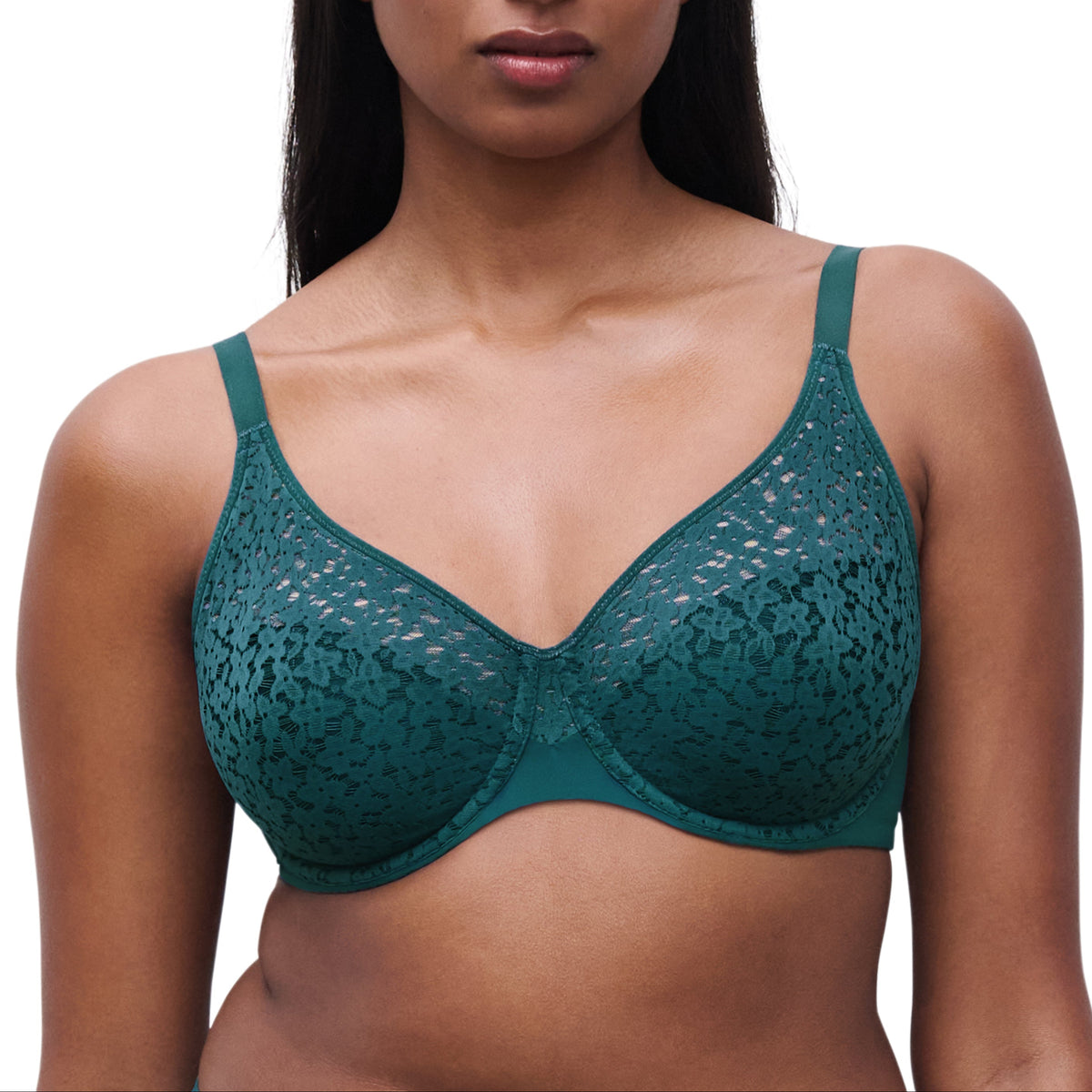 CHANTELLE NORAH COMFORT FLEX FULL COVERAGE BRA - EMERALD