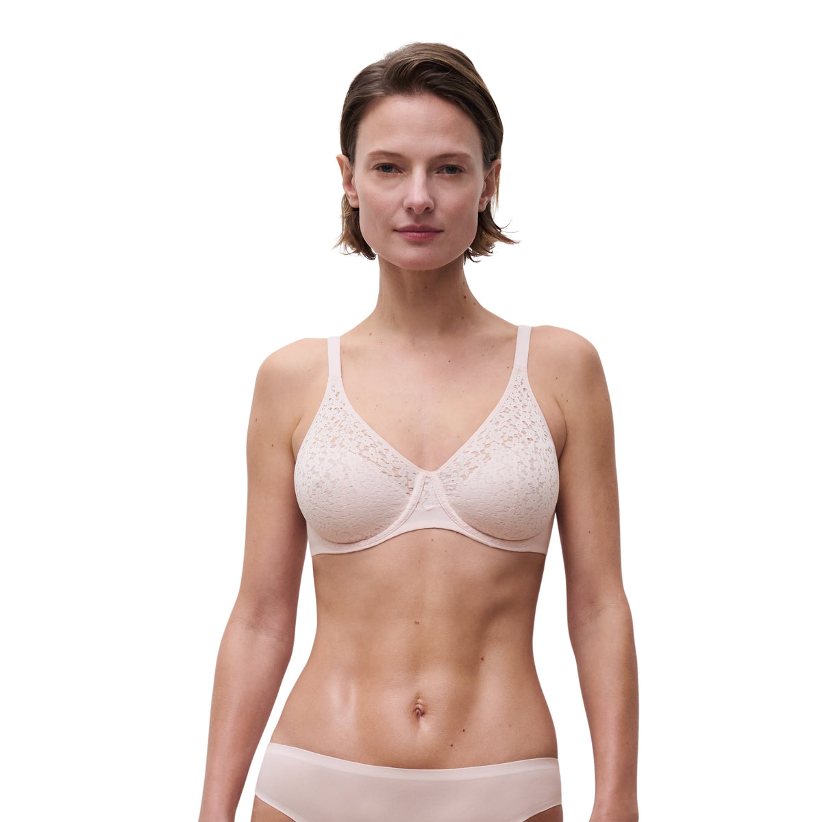 CHANTELLE NORAH COMFORT FLEX FULL COVERAGE BRA - BLUSHING PINK