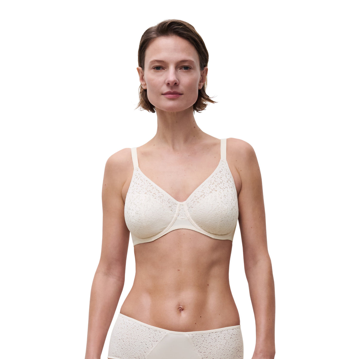 CHANTELLE NORAH COMFORT FLEX FULL COVERAGE BRA - TALC