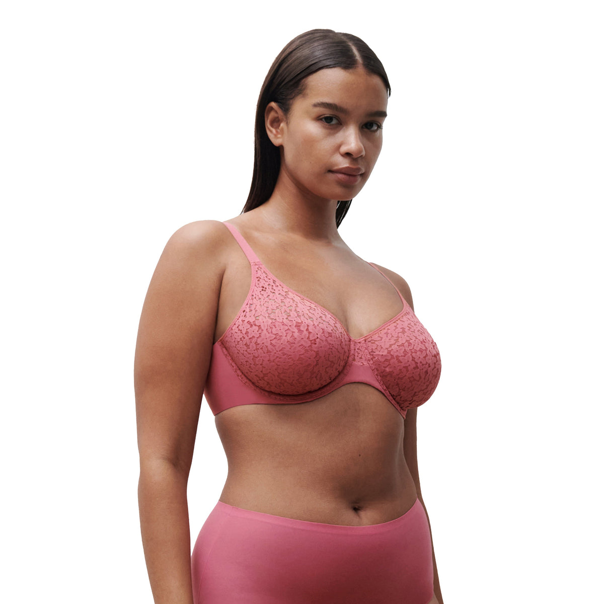 CHANTELLE NORAH COMFORT FLEX FULL COVERAGE BRA - GARDENIA
