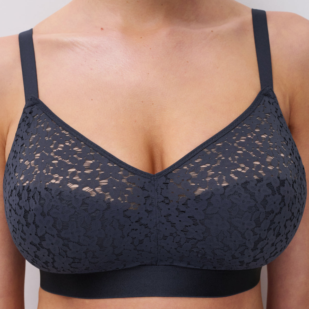 CHANTELLE NORAH COMFORT WIRELESS BRA - MARINE BLUE