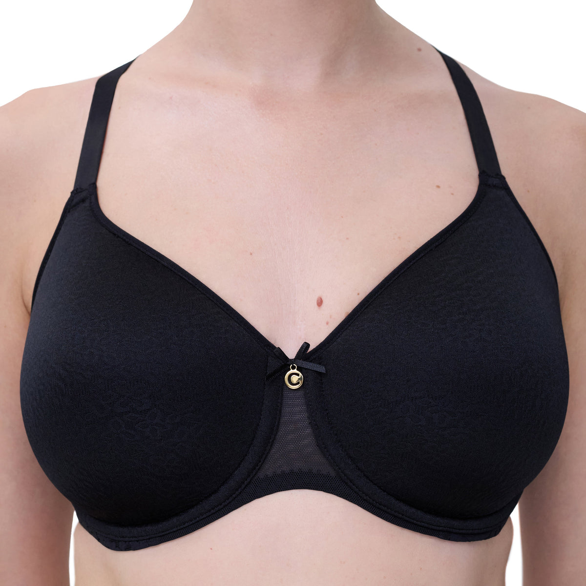 CHANTELLE NORAH COMFORT SPACER T-SHIRT BRA - NUDE BLUSH