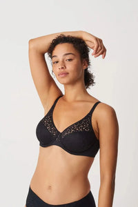 CHANTELLE NORAH COMFORT FLEX FULL COVERAGE BRA - BLACK