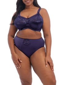 ELOMI CATE SOFT CUP NONWIRE BRA - INK