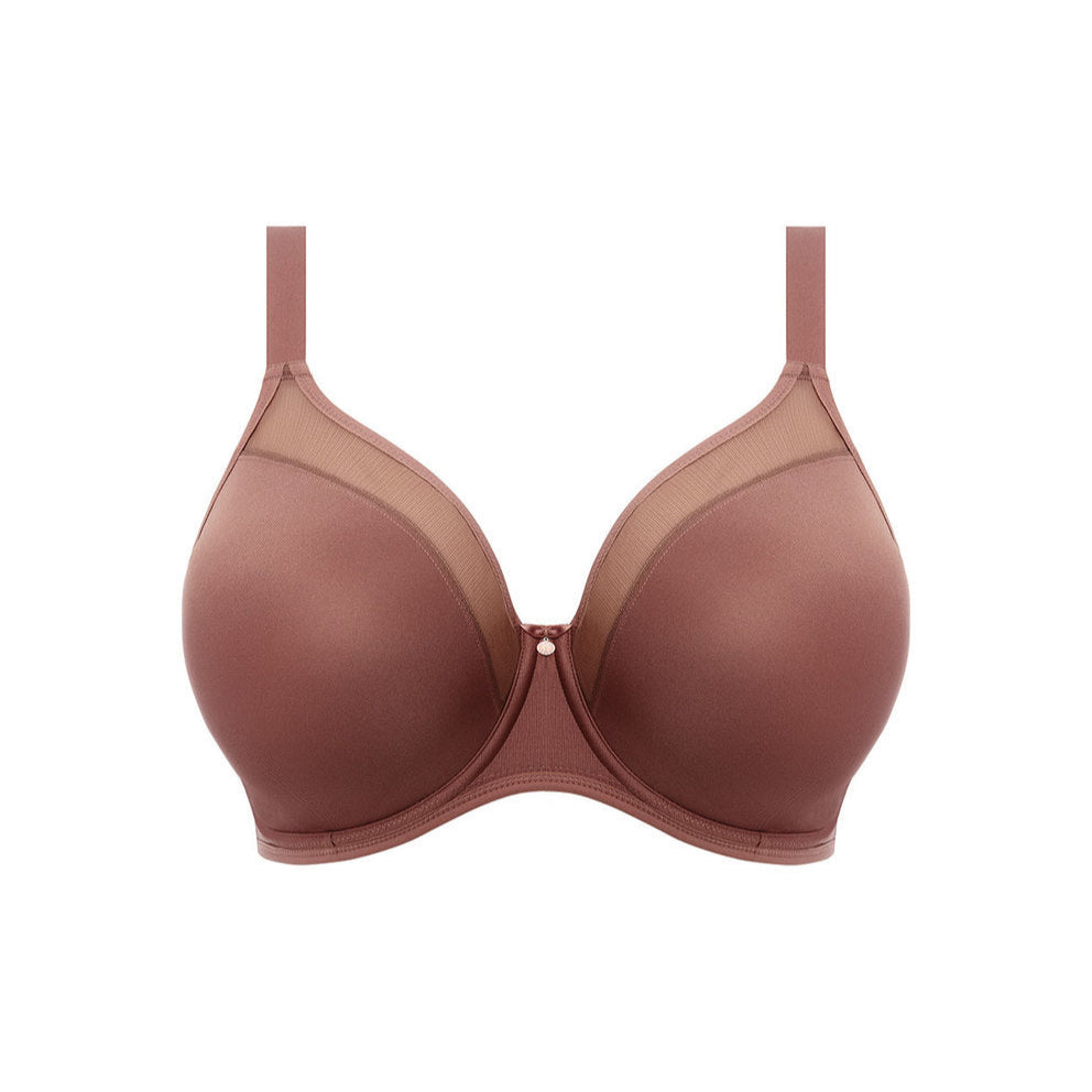 ELOMI SMOOTH FULL CUP BRA - CLOVE