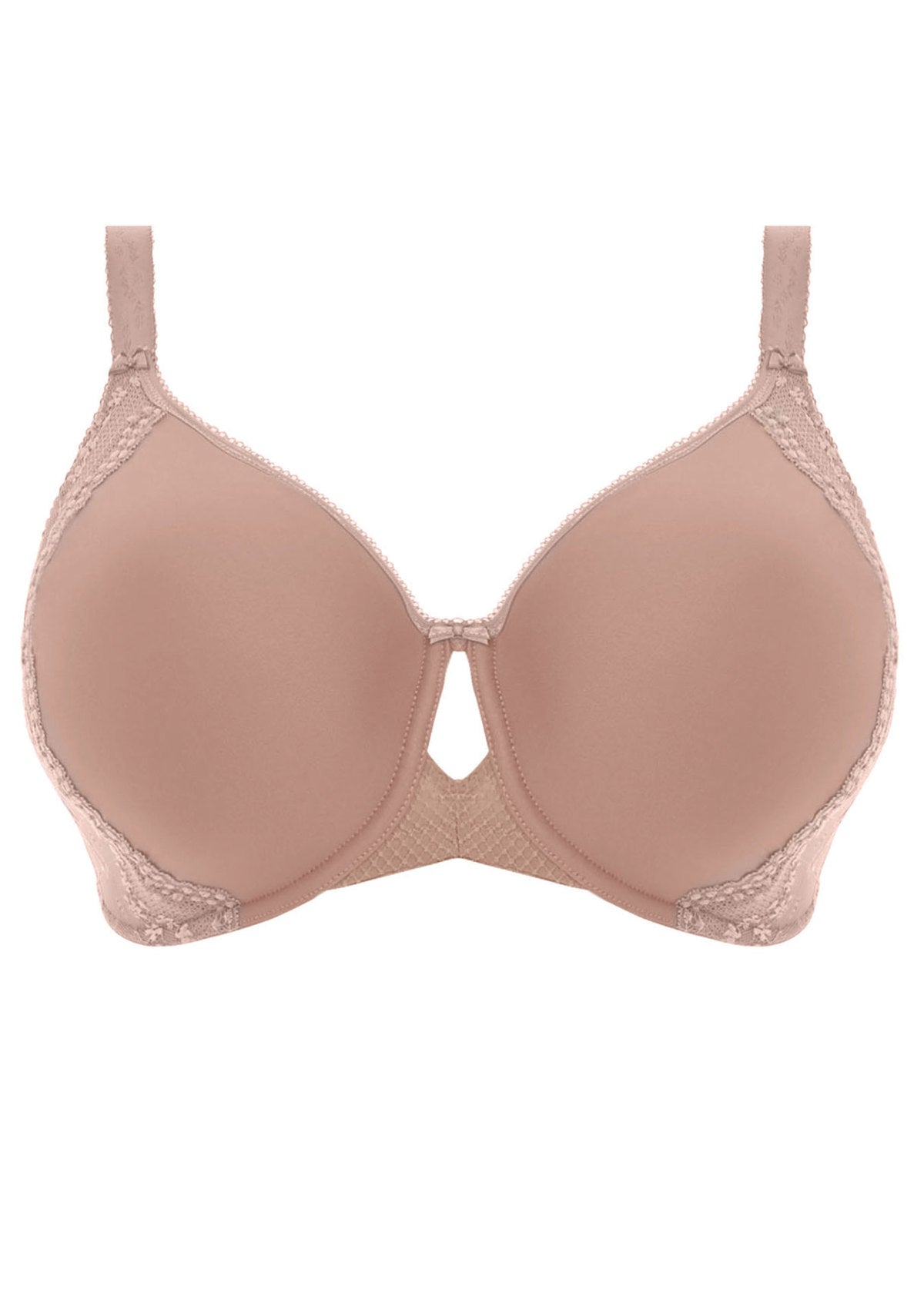 ELOMI CHARLEY BANDLESS SPACER MOULDED BRA - FAWN