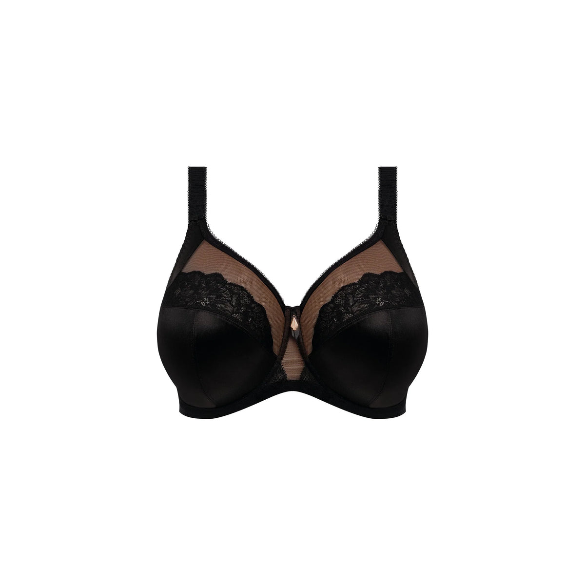 ELOMI CATE ALLURE FULL CUP BRA - BLACK