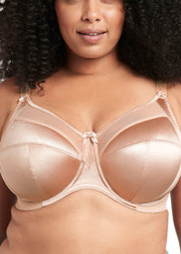 GODDESS KEIRA FULL CUP UNDERWIRE BRA - FAWN